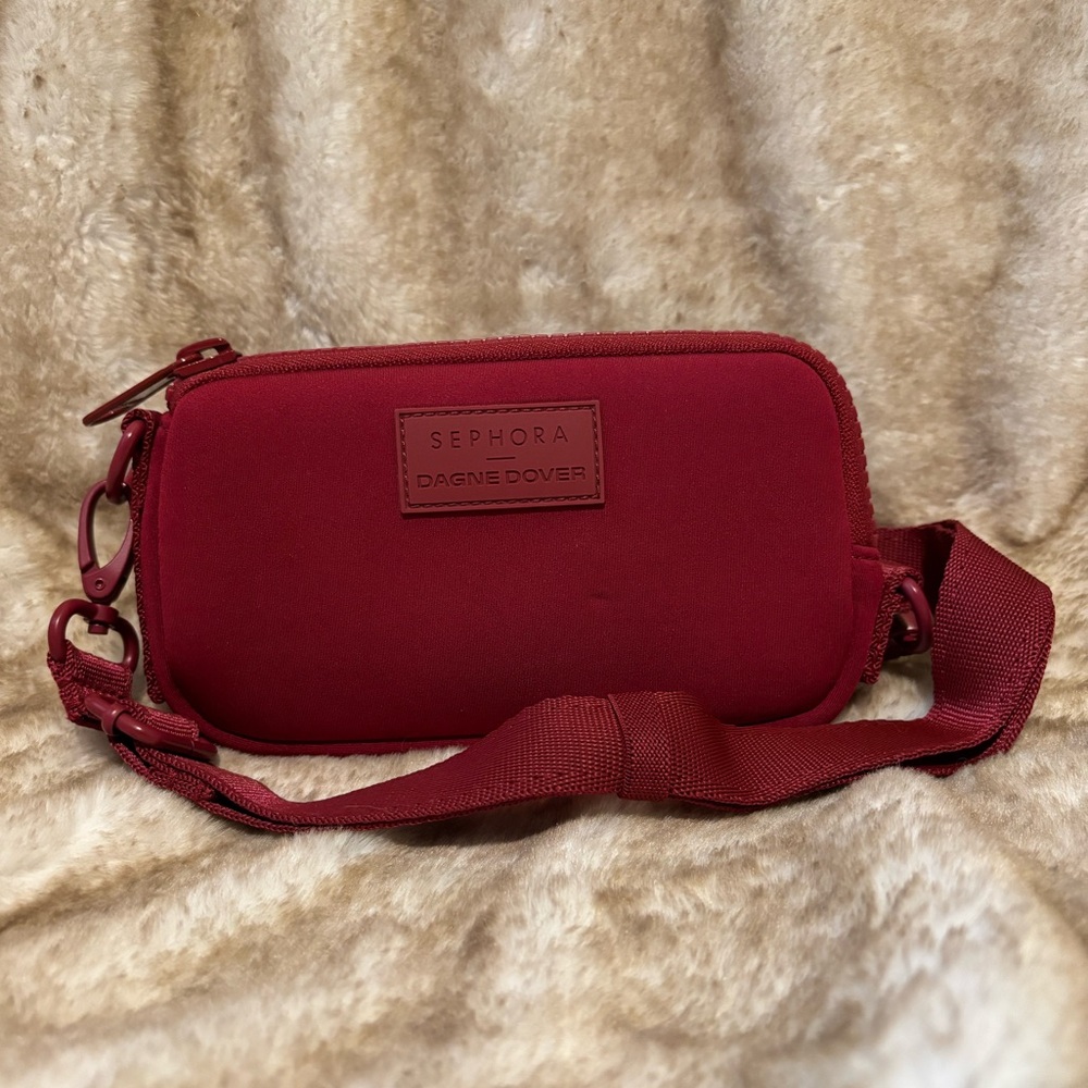 Dagne Dover x Sephora Women's Burgundy Crossbody Bag